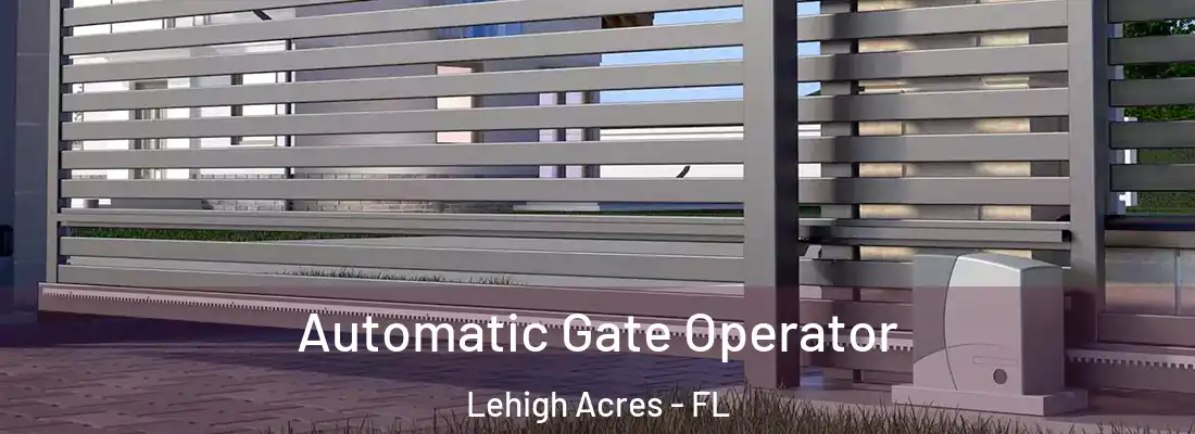  Automatic Gate Operator Lehigh Acres - FL