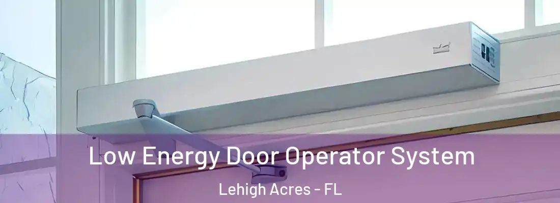 Low Energy Door Operator System Lehigh Acres - FL